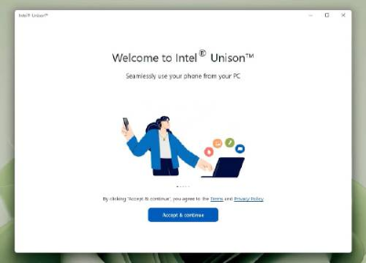 英特尔 Intel Unison PC / 手机互联软件曝光