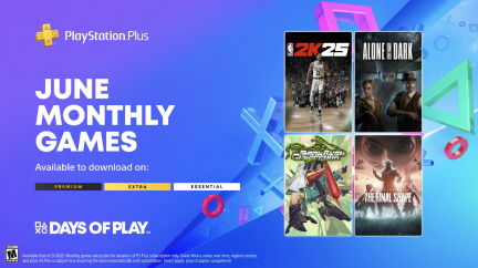 索尼 PS Plus 6 月会免游戏《NBA 2K25》《鬼屋魔影》等，“Days of Play 2025”促销 5 月 28 日开启