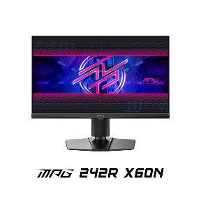 微星“MPG 242R X60N”24.1 英寸显示器首销：1080P 600Hz，7499 元（国补后 6374 元）