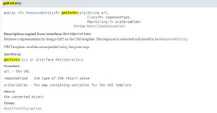 4种Springboot RestTemplate 服务里发送HTTP请求用法